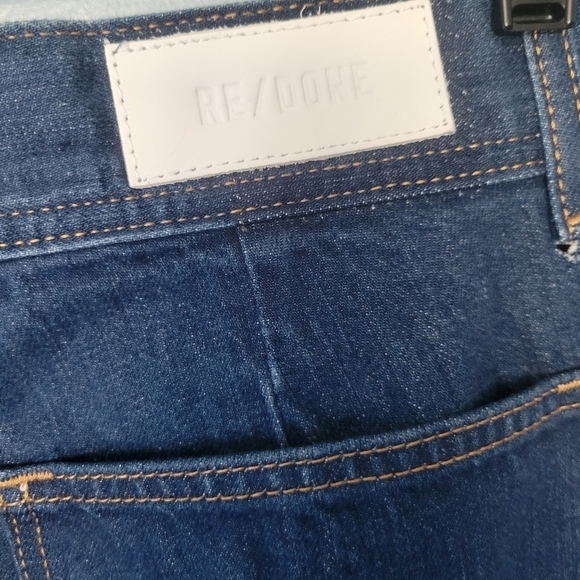 RE/DONE Utility Loose Oversized Jeans In True Rinse Size 25 Waist 30 - Picture 10 of 16